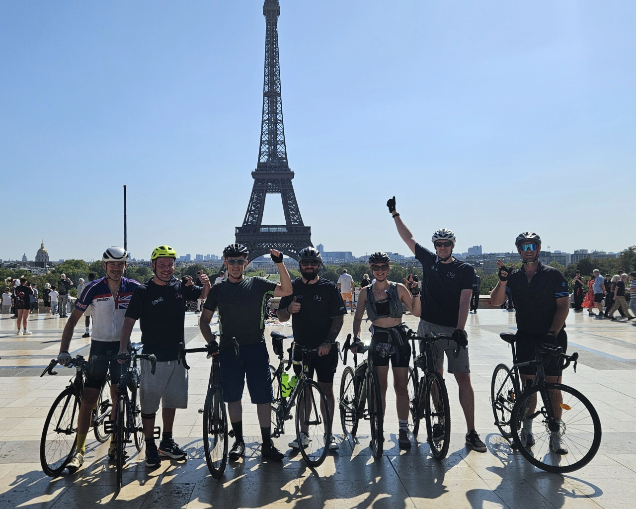 From London to Paris: The Cyclists Conquered Cognition’s Carbon Neutral Challenge!